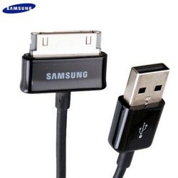 Samsung ECB-DP4ABE Galaxy Tab USB adatkábel, 1m, fekete