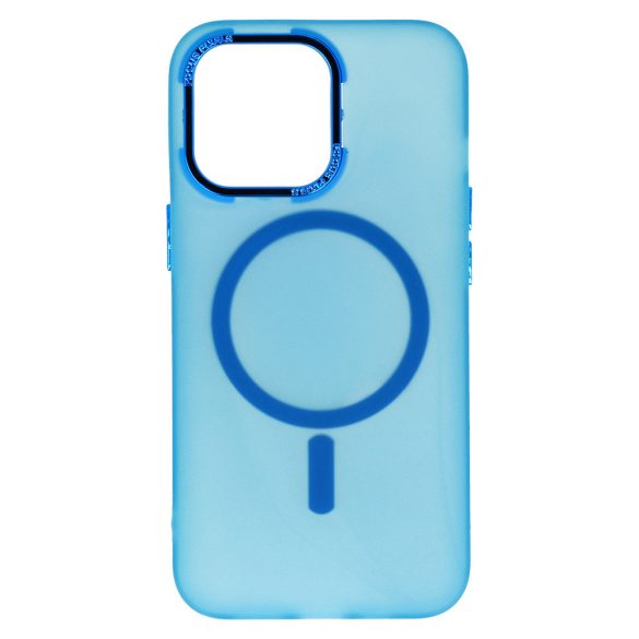 Magnetic Frosted Case iPhone 13/14 Magsafe kompatibilis hátlap, tok, kék