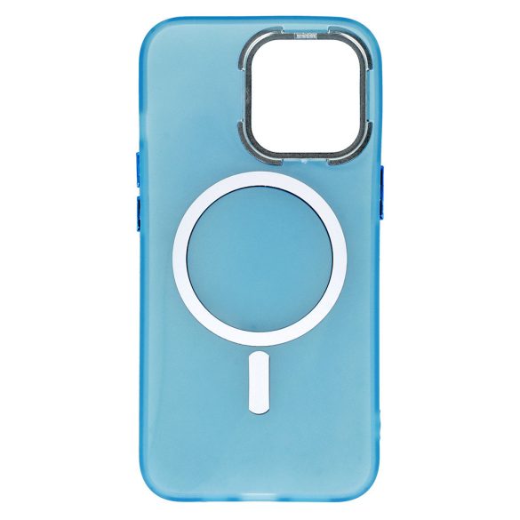 Magnetic Frosted Case iPhone 13/14 Magsafe kompatibilis hátlap, tok, kék