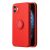 Silicone Ring iPhone 11 hátlap, tok, piros