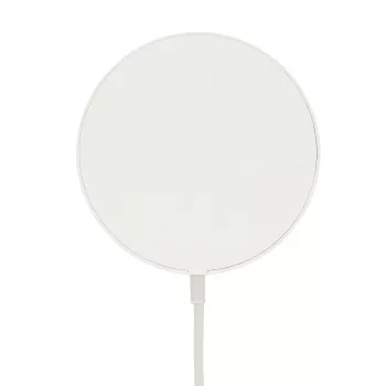   C03 Wireless Charger Qi, MagSafe kompatibilis vezeték nélküli töltő, 15W, 2A fehér
