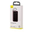 Baseus PPXF-E09 Mini S Power Bank, hordozható külső akkumulátor USB/USB-C, Lightning kábellel, 10000mAh, 15W, fekete