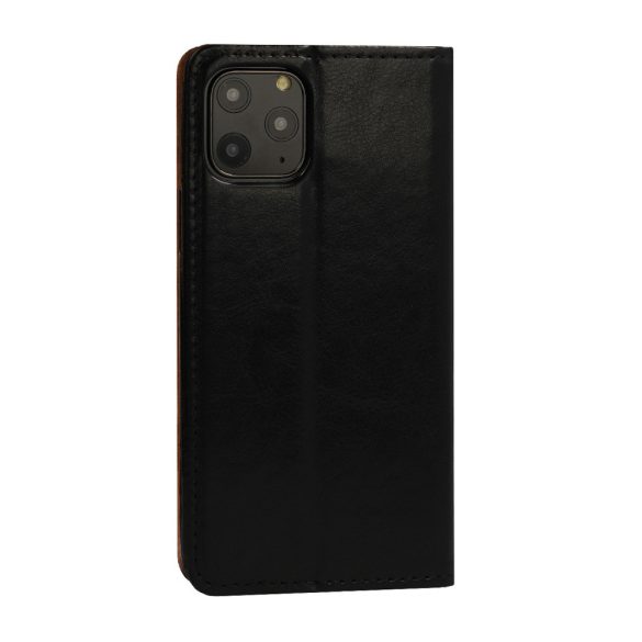 Book Special Case Xiaomi Mi 11 Pro eredeti bőr oldalra nyíló tok, fekete