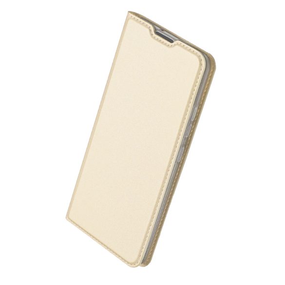 Dux Ducis Skin Pro iPhone 13 Mini oldalra nyíló tok, arany