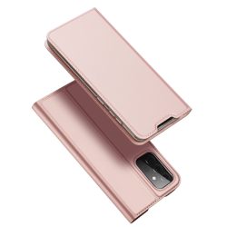   Dux Ducis Skin Pro Samsung Galaxy A72 4G/5G oldalra nyíló tok, rozé arany