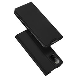  Dux Ducis Skin Pro Case Samsung Galaxy A02s/A03s oldalra nyíló tok, fekete