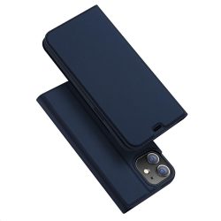   Dux Ducis Skin Pro Case iPhone 12 Mini oldalra nyíló tok, sötétkék