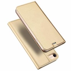   Dux Ducis Skin Pro Case iPhone 7/8/SE (2020) oldalra nyíló tok, arany