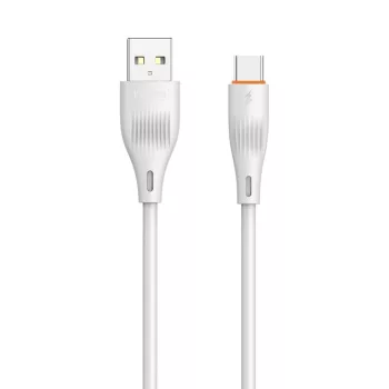 T-PHOX X-LITE USB-C, 1m, 3A, kábel, fehér