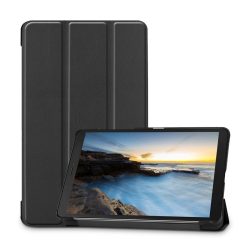   Tech-Protect Smartcase Samsung Galaxy Tab A 8.0" T290/295 (2019) oldalra nyíló okos tok, fekete
