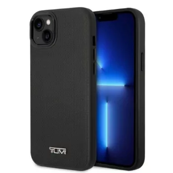   Tumi TUHMP14SRBAK iPhone 14 6,1", MagSafe Bőr hátlap, tok, fekete