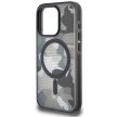 Tumi TUHMP15XTCAMK iPhone 15 Pro Max 6.7", Camo Print MagSafe hátlap, tok, fekete