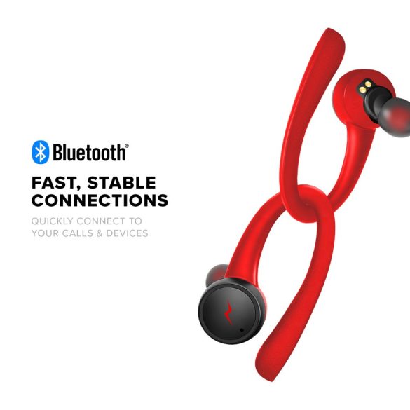 Zizo Venture True vezeték nélküli bluetooth headset 5.0 töltő tokkal és kábellel, fekete