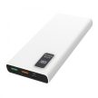Platinet Power Bank hordozható külső akkumulátor, 2xUSB/Micro USB/USB-C 10000 mAh, 22W, fehér
