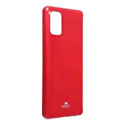   Mercury Goospery Samsung Galaxy A71 Jelly Case hátlap, tok, piros