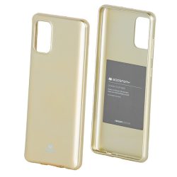   Mercury Goospery Samsung Galaxy A71 Jelly Case hátlap, tok, arany