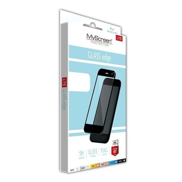 MyScreen Samsung Galaxy S22 5D Full Glue teljes kijelzős edzett üvegfólia (tempered glass) 9H keménységű, tokbarát, fekete