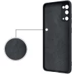 Silicone Ring Magnetic Samsung Galaxy A72 4G/5G hátlap, tok, fekete