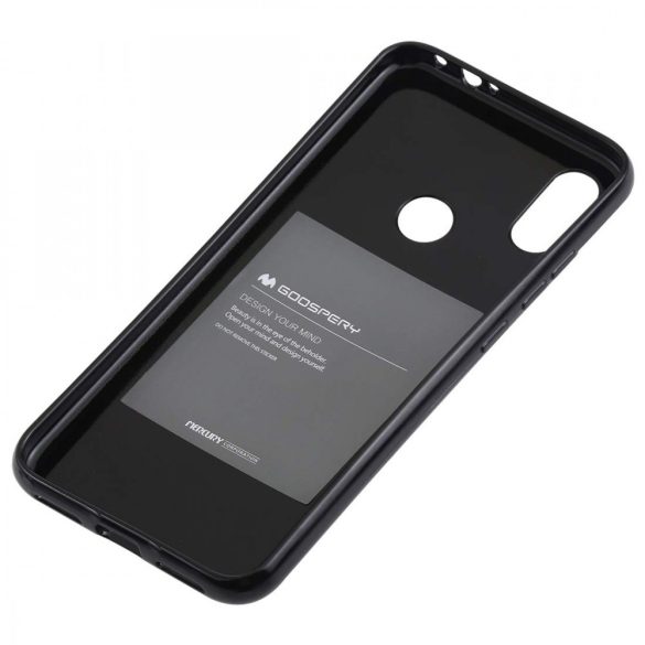 Mercury Goospery Samsung Galaxy A80 Jelly Case hátlap, tok, fekete