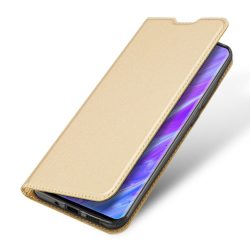   Dux Ducis Skin Leather Xiaomi Mi Note 10 oldalra nyíló tok, arany