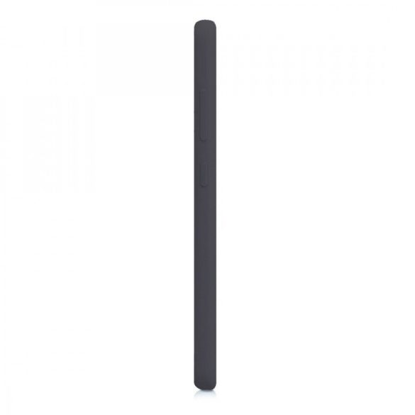Xiaomi Mi Note 10 Matt szilikon tok, fekete