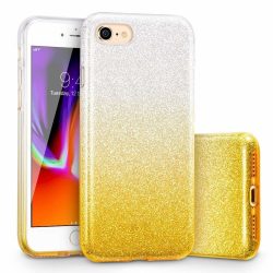 Glitter Case Xiaomi Mi Note 10 hátlap, tok, ezüst-arany