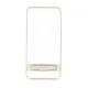 Jelly Case Dream Bumper Samsung Galaxy S9 Plus hátlap, tok kitámasztóval, átlátszó-arany