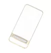 Jelly Case Dream Bumper Samsung Galaxy S9 Plus hátlap, tok kitámasztóval, átlátszó-arany