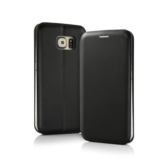 Smart Diva Samsung Galaxy A20e oldalra nyíló tok, fekete