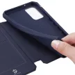 Dux Ducis Skin X Samsung Galaxy S20 Ultra oldalra nyíló tok, kék