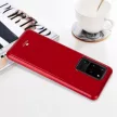 Mercury Goospery Samsung Galaxy S20 Ultra Jelly Case hátlap, tok, piros