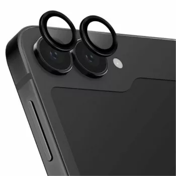   UNIQ Optix alumínium fényképezőgép objektívvédő Samsung Z Flip 6 F741 éjfekete