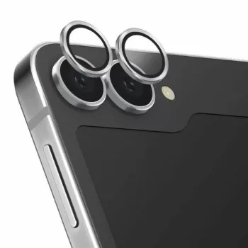   UNIQ Optix alumínium fényképezőgép objektívvédő Samsung Z Flip 6 F741 sterling, ezüst