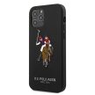 US Polo hátlap, tok USHCP12LPUGFLBK iPhone 12 Pro Max 6.7" Polo Embroidery Collection, fekete
