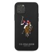 US Polo hátlap, tok USHCP12LPUGFLBK iPhone 12 Pro Max 6.7" Polo Embroidery Collection, fekete