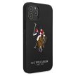 US Polo hátlap, tok USHCP12LPUGFLBK iPhone 12 Pro Max 6.7" Polo Embroidery Collection, fekete