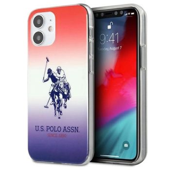   US Polo hátlap, tok USHCP12SPCDGBR iPhone 12 mini 5,4" Gradient Collection, színes