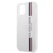 US Polo hátlap, tok USHCP12SPCUSSWH iPhone 12 mini 5,4" Tricolor Collection, fehér