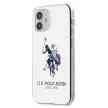 US Polo hátlap, tok USHCP12STPUHRWH iPhone 12 mini 5,4" Shiny Big Logo, fehér