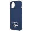 US Polo hátlap, tok USHCP13SSFGV iPhone 13 mini 5,4" Silicone Collection, sötétkék