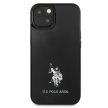 US Polo hátlap, tok USHCP13SUMHK iPhone 13 mini 5.4" hardcase Horses Logo, fekete