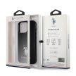 US Polo hátlap, tok USHCP13XUMHK iPhone 13 Pro Max 6.7" hardcase Horses Logo, fekete