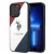 US Polo hátlap, tok USHCP14XPSO3 iPhone 14 Pro Max 6.7" Tricolor Embossed, fehér