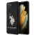 US Polo hátlap, tok USHCS21MSLHRBK Samsung Galaxy S21+ G996 Silicone Logo, fekete