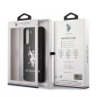 US Polo hátlap, tok USHCS21MSLHRBK Samsung Galaxy S21+ G996 Silicone Logo, fekete