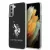 US Polo hátlap, tok USHCS21MTPUHRBK Samsung Galaxy S21+ G996 Shiny Big Logo, fekete