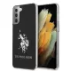 US Polo hátlap, tok USHCS21STPUHRBK Samsung Galaxy S21 G991 Shiny Big Logo, fekete