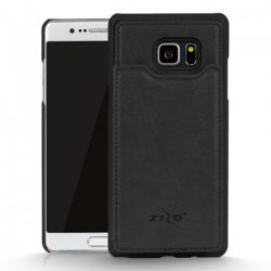   Zizo Premium Samsung Galaxy S8 Plus bőr hátlap, tok, kihajtható irattartóval, fekete