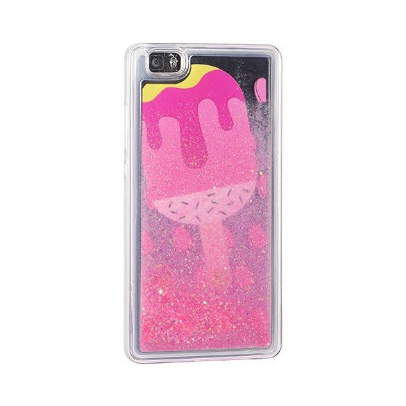 Water Case Ice Cream Samsung Galaxy A3 (2017) hátlap, tok, rózsaszín