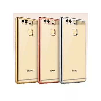   Clear Case Huawei Ascend Y5 II (2016) hátlap, tok, átlátszó-grafitszürke